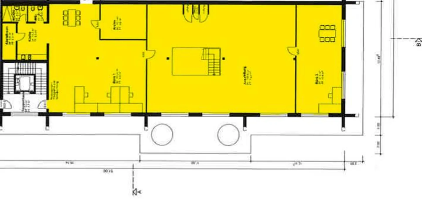 Spazio commerciale in affitto - superficie totale fino a 840m2 possibile! - Foto 14 di 14