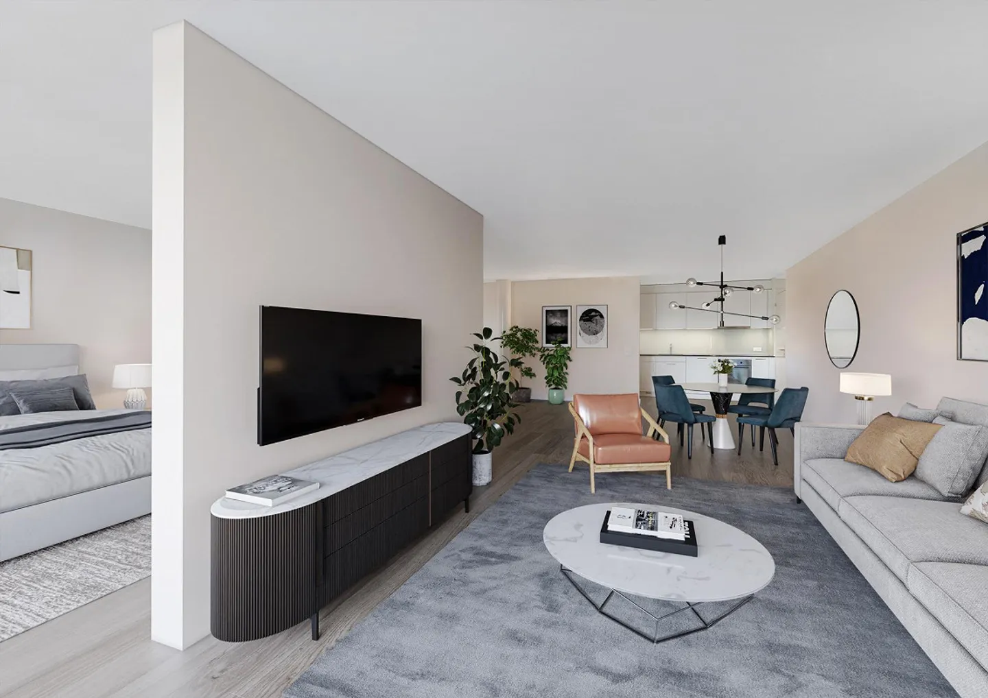 Loft urbano e quasi nuovo con vista sul verde - Foto 1 di 7