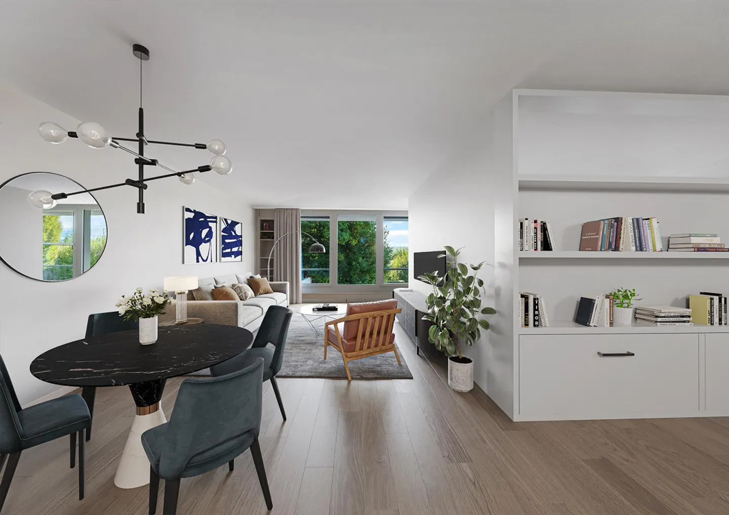 Loft urbano e quasi nuovo con vista sul verde - Foto 2 di 7