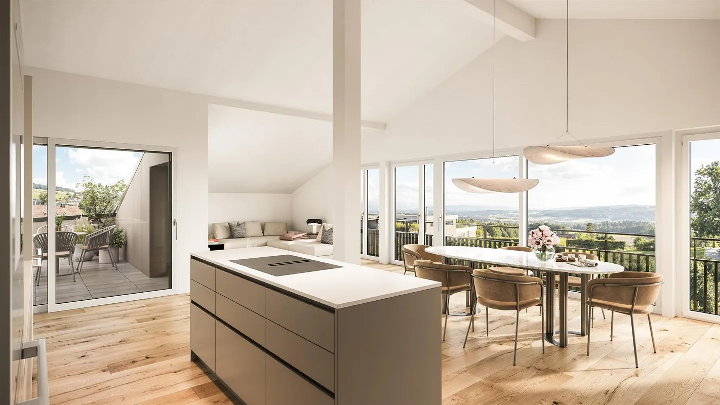 Moderne Wohnungen in Oberrohrdorf - Foto 1 von 11