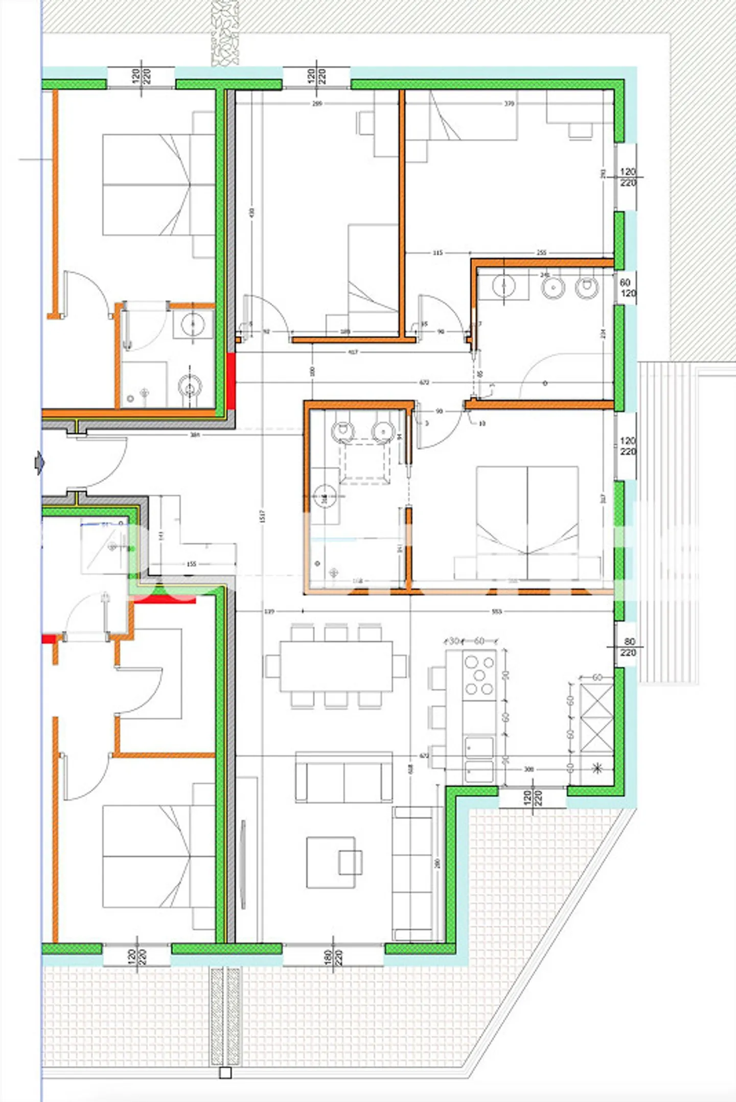 Cadempino, 4,5 Zimmer mit Garten und Balkon - Foto 19 von 21