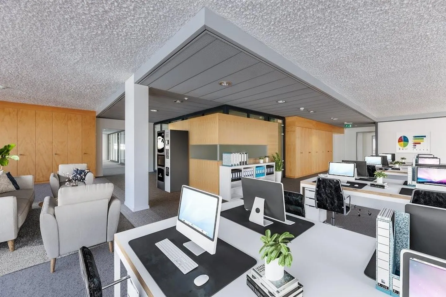 Vielseitige Büroräume in Bottmingen - Foto 6 von 7