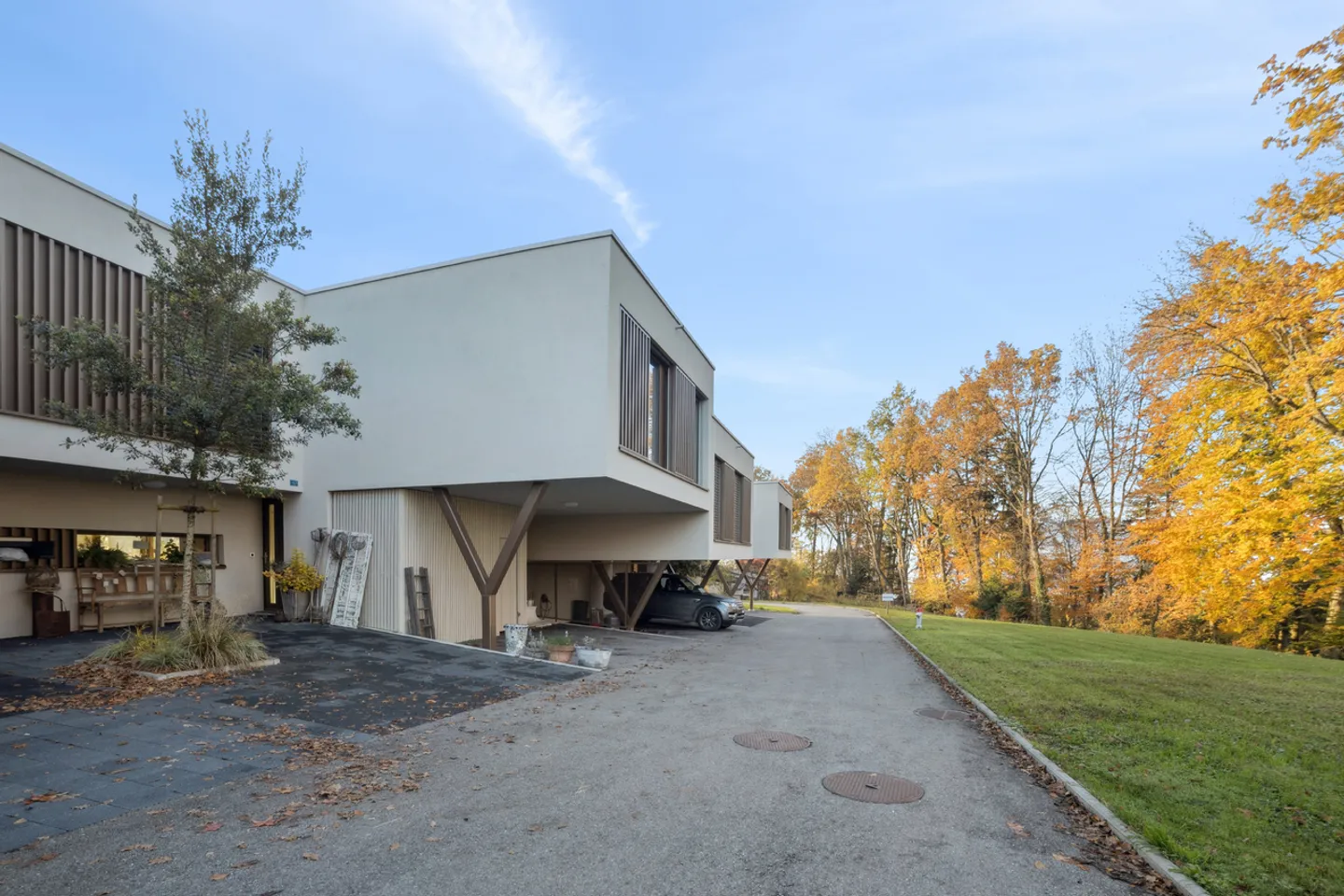 Il fascino contemporaneo nel cuore della natura a Portalban - Foto 14 di 14