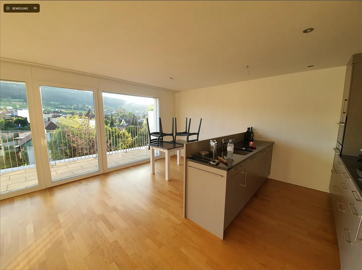 Moderno appartamento attico di 3,5 stanze con vista e sole a Menziken - Foto 4 di 19