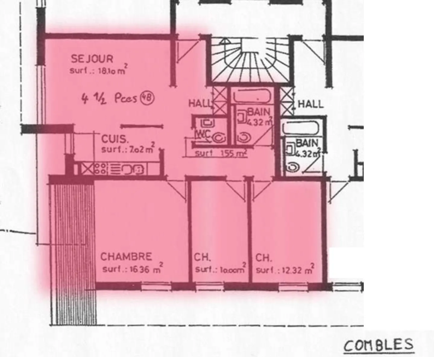 Monthey, 4.5 Room Renovated Near Schools - Photo 13 of 13