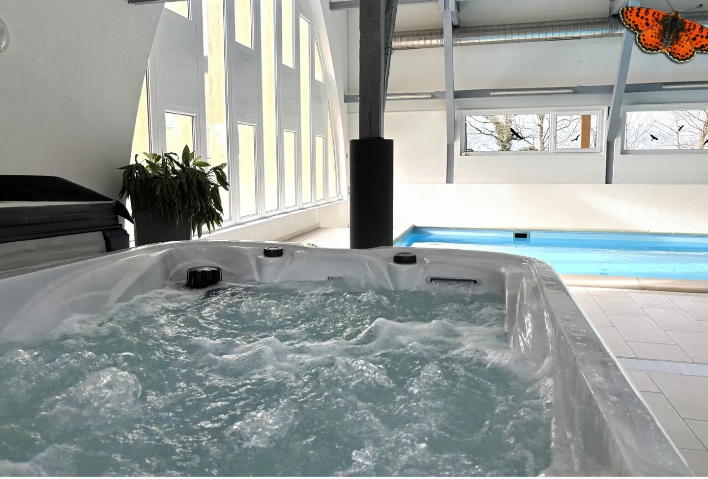Luminoso appartamento 3½ di 117 m² a Châbles con vista sul lago! - Foto 7 di 12