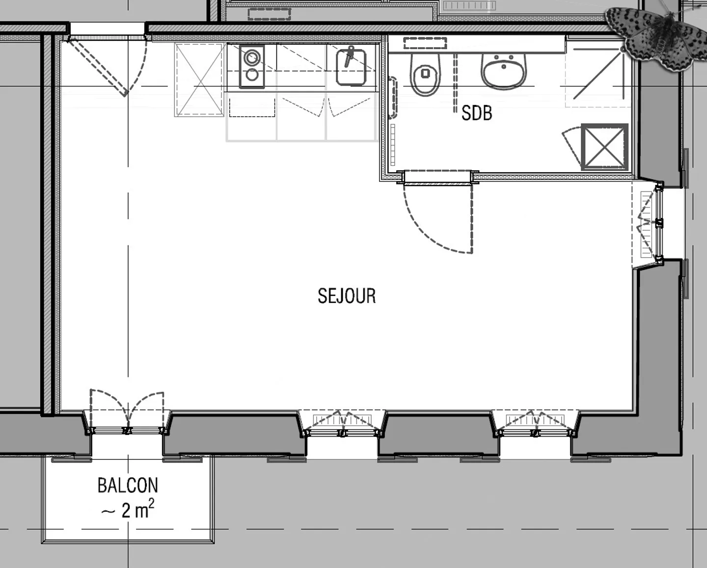 «1 ZIMMER - Ruhig!» - Foto 8 von 8