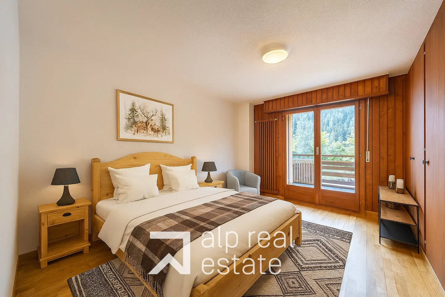 Appartement traversant de 3,5 pièces au coeur de la station - Photo 2 sur 13