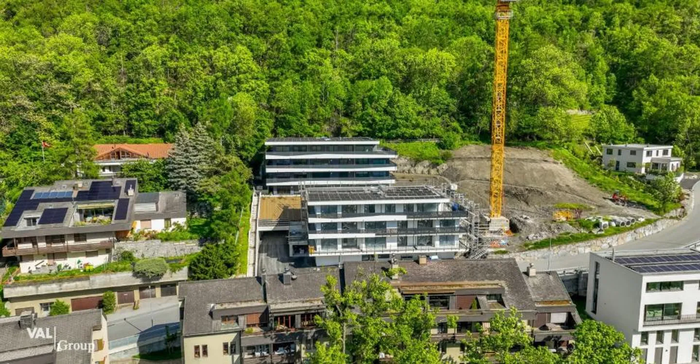Prêt à emménager : appartement neuf de 3,5 pièces dans un bel emplacement élevé - Photo 12 sur 12