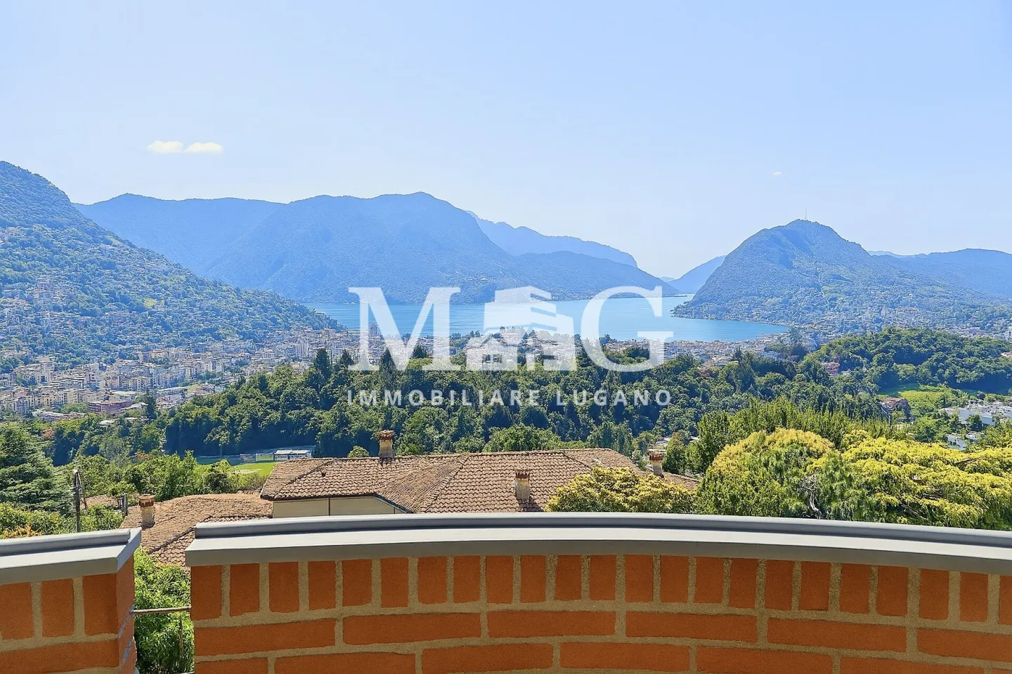 Lugano : Villa avec jardin privé et vue imprenable sur le lac - Photo 17 sur 17
