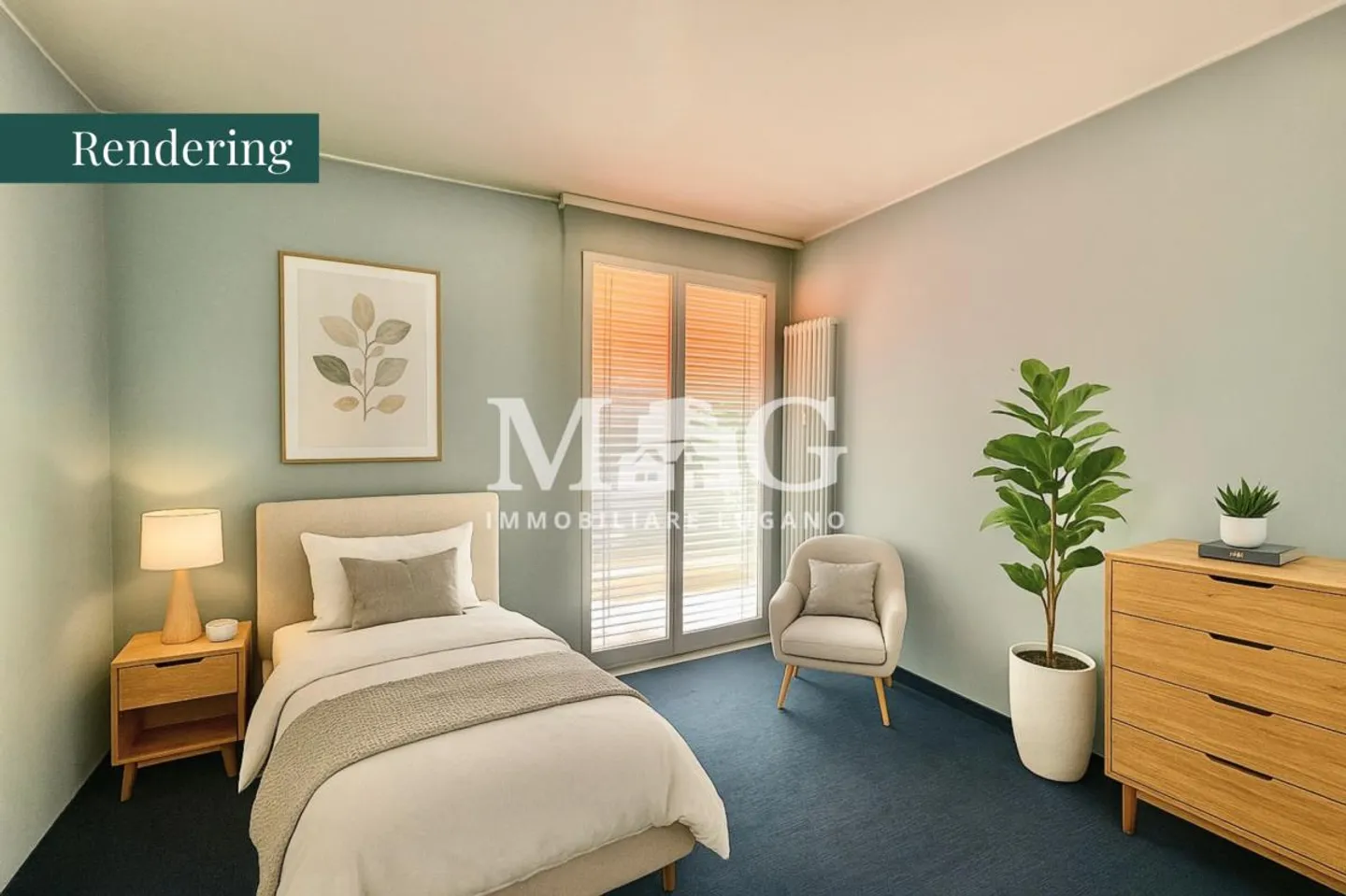 4.5-Room Penthouse with Panoramic Terrace and Lake View in Lugano - Photo 5 of 7