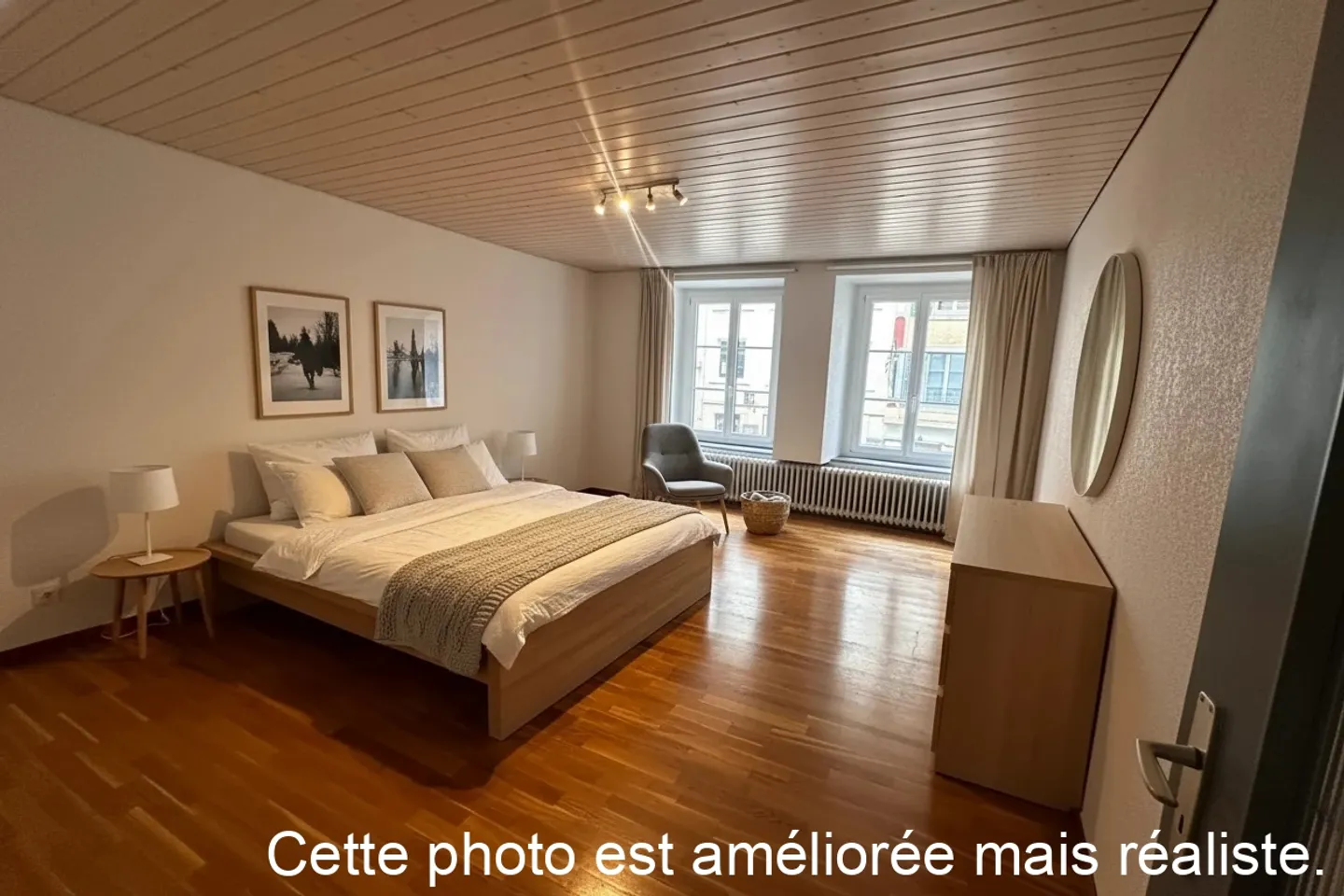 Charmante Wohnung in Porrentruy - Foto 3 von 11