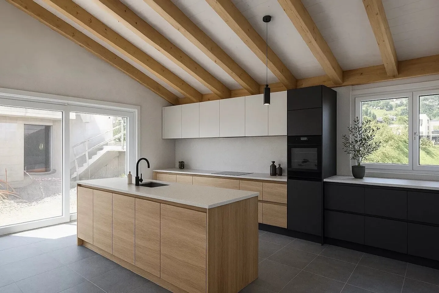 Geräumiges neues Haus mit 4.5 oder 5.5 Zimmern - Foto 2 von 13