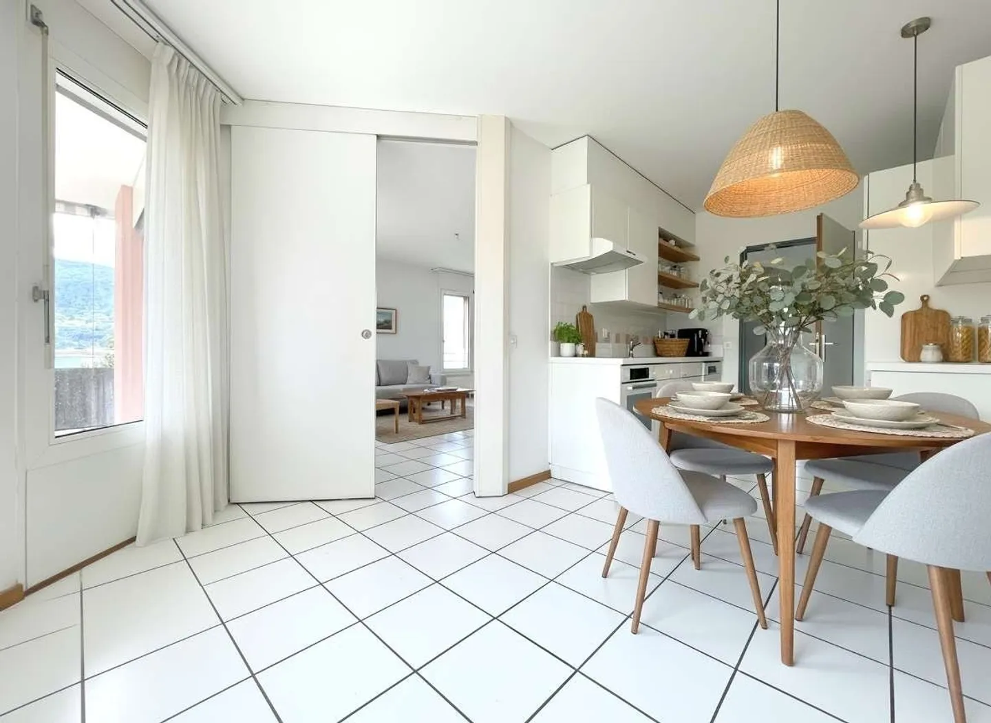 Schönes 3.5-Zimmer-Apartment in Breganzona - Foto 3 von 7