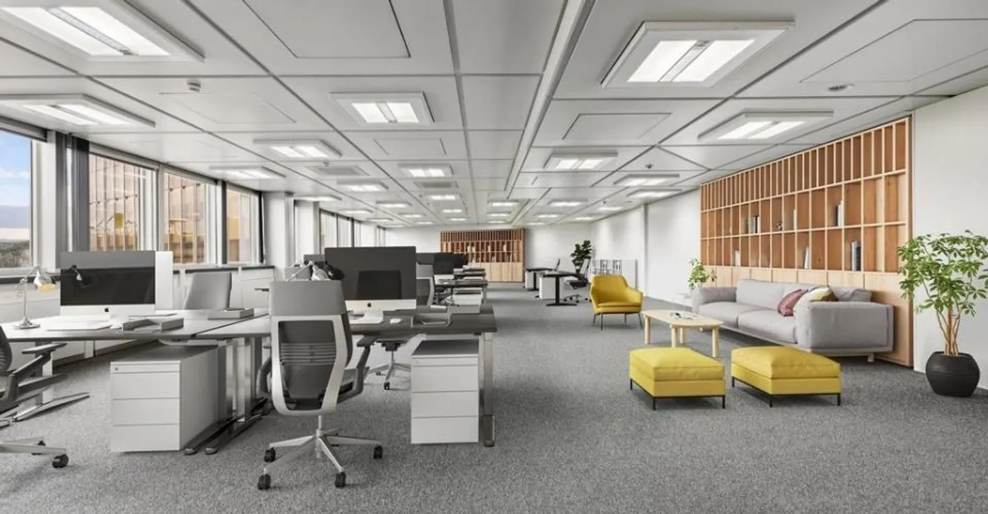 Renovierte Bürofläche von 730 m2 im 4. Stock - Foto 2 von 10
