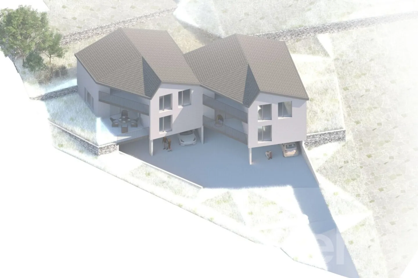 Stupenda villa con vista a 180° - Foto 3 di 6