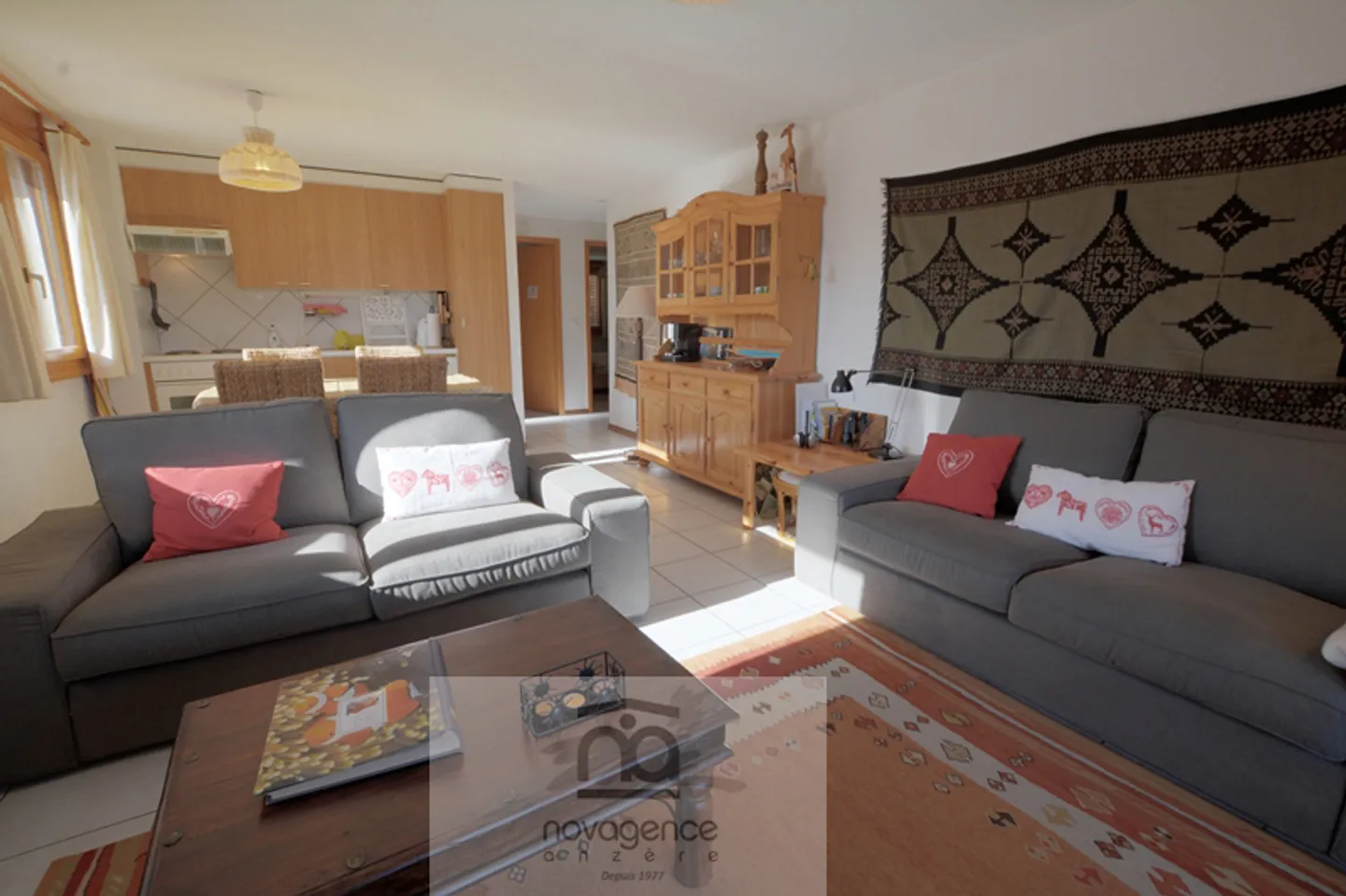 Incantevole appartamento 3.0 a Anzère - Eglantines C 104 - Foto 2 di 12