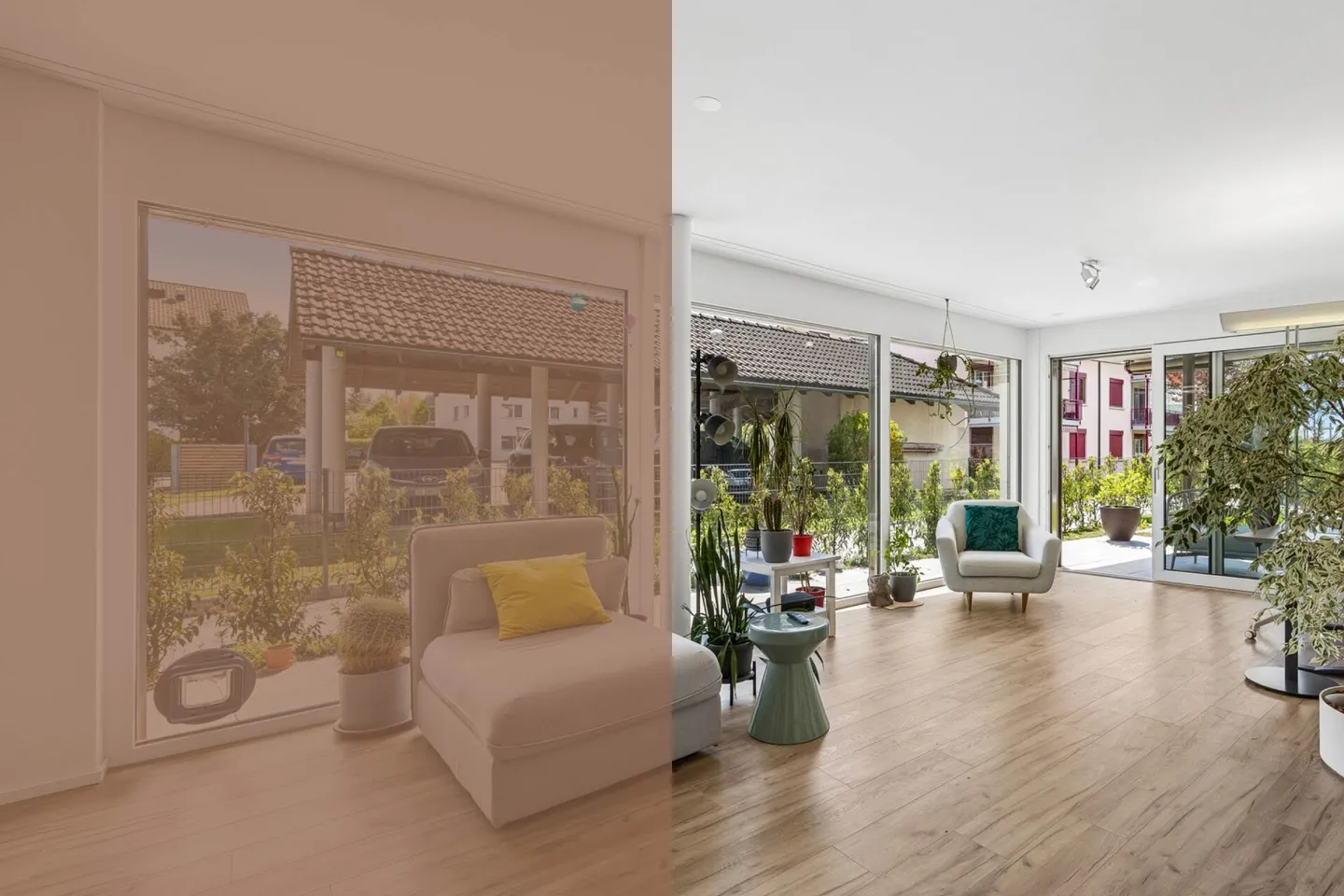 Appartement de jardin 2.5 pièces presque neuf avec beaucoup de lumière du jour - Photo 1 sur 13