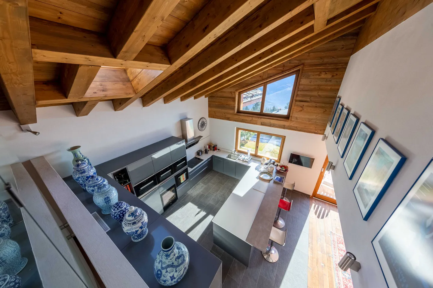 Beeindruckendes Penthouse in Anzère - Foto 5 von 13