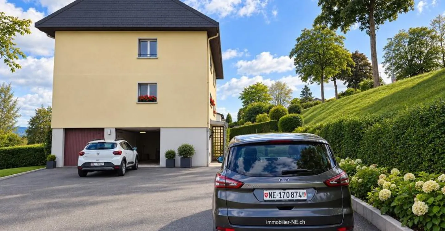 Casa indipendente composta da due appartamenti con grande giardino e due garage - Foto 2 di 11