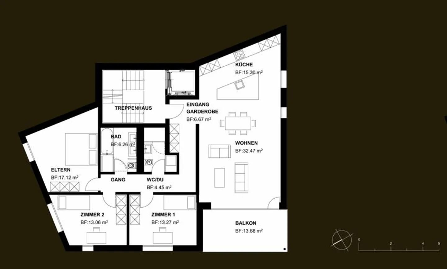 Appartamento 4.5 locali con vista mozzafiato su Obvaldo - Foto 4 di 13