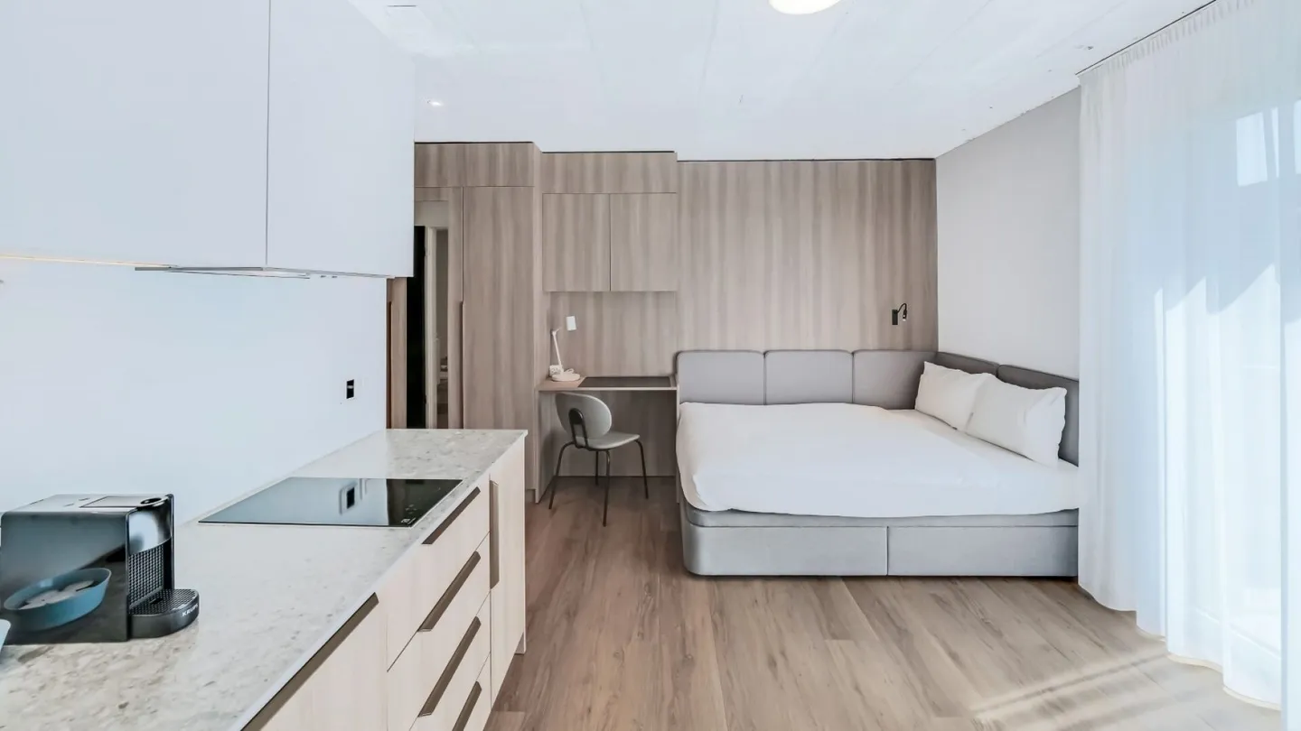 Vollmöbliertes Apartment in Biel - Foto 5 von 22