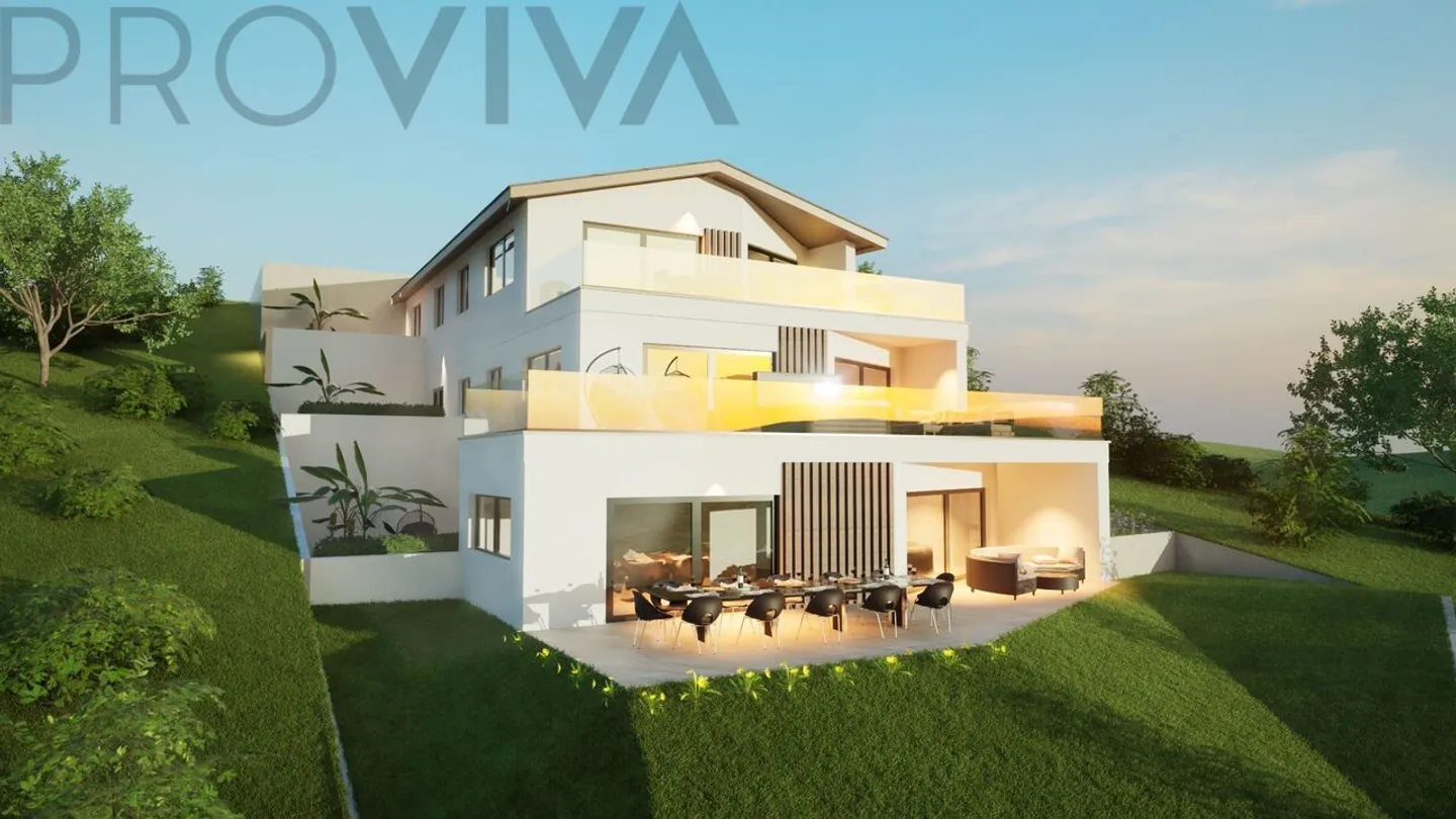 4.5-Room Terrace Apartments – Terrace, Garden & Panoramic View - Photo 1 of 12