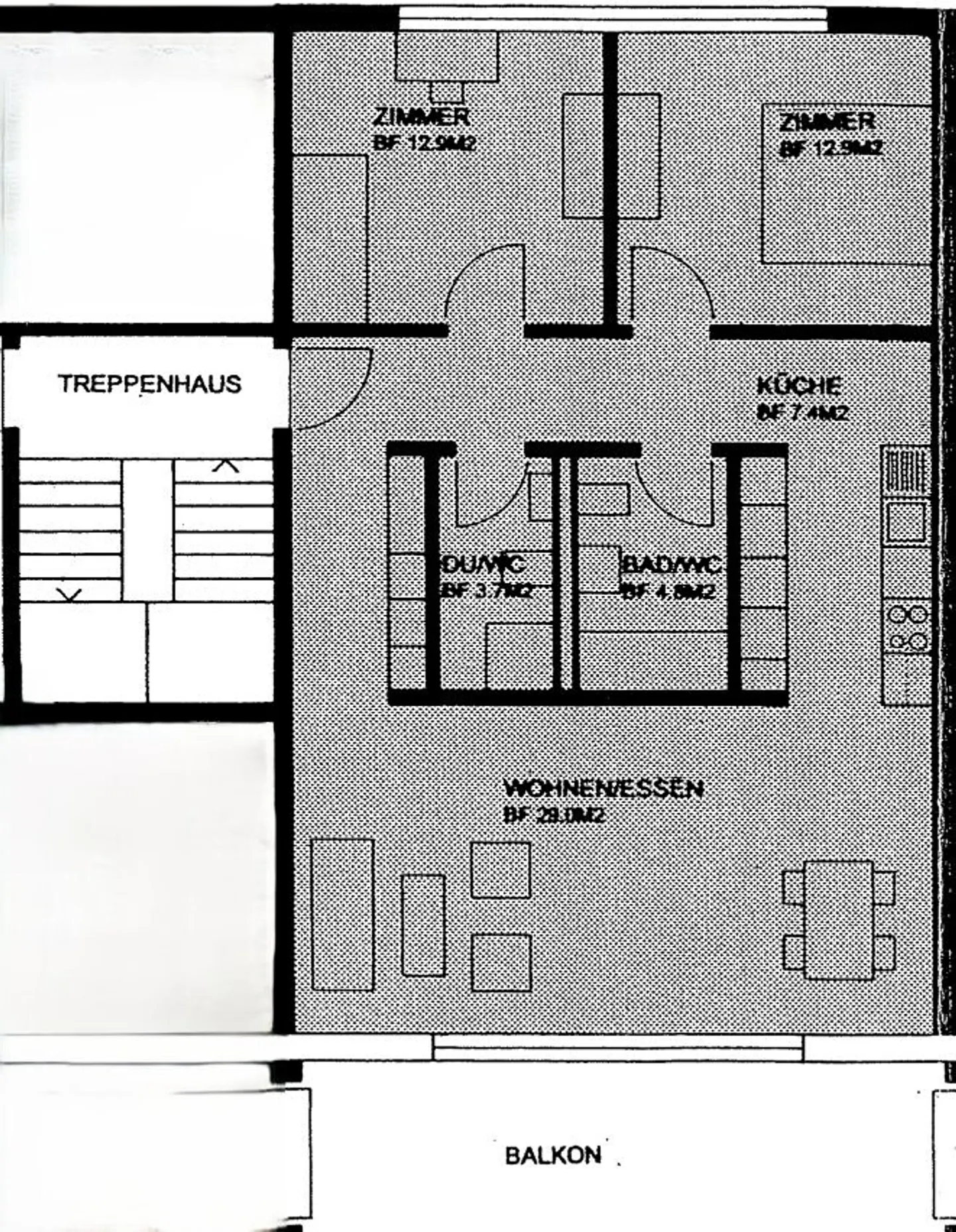 Charmante Wohnung mit Balkon - Foto 8 von 8