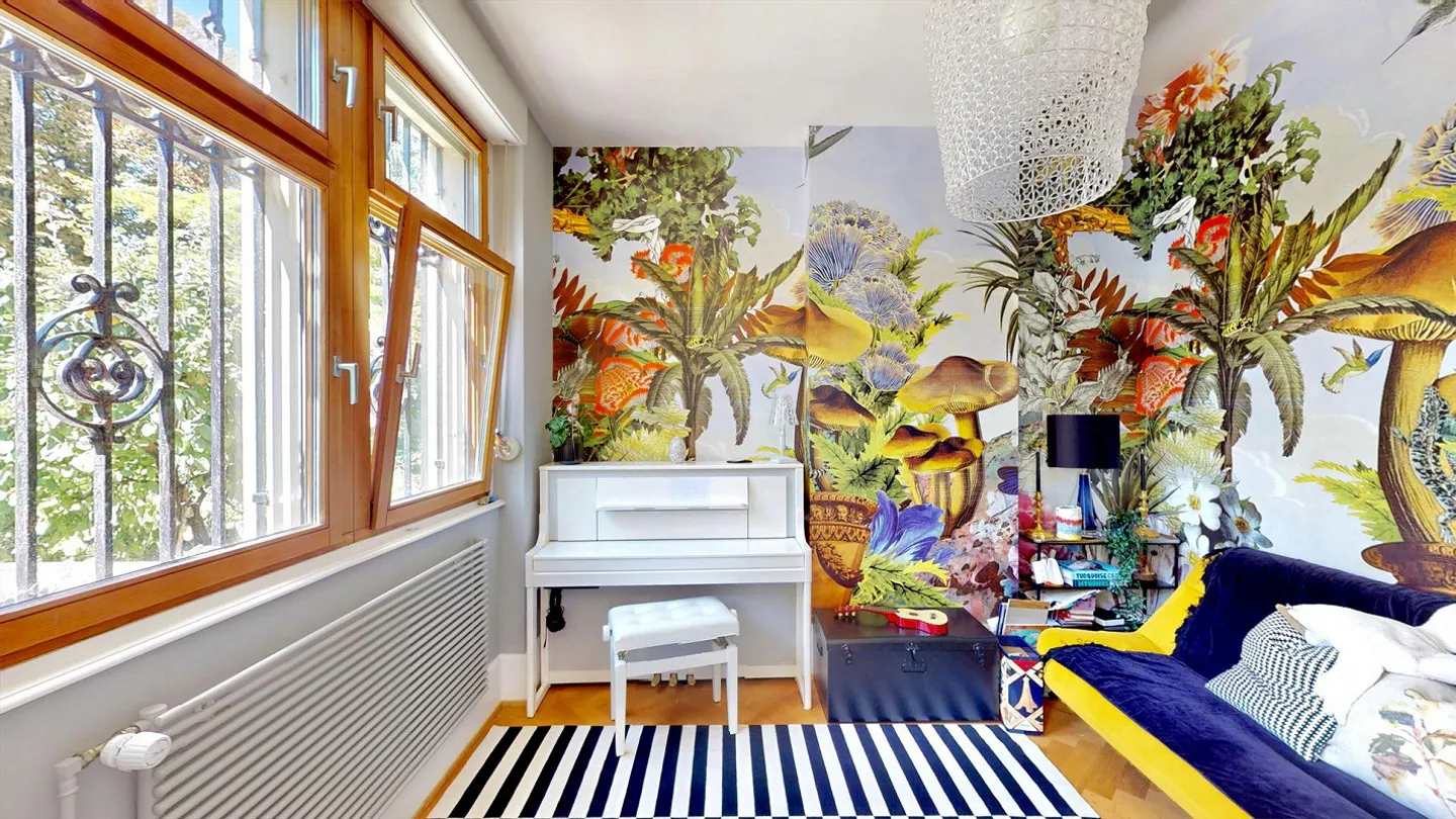 Villa in stile Liberty completamente ristrutturata nel quartiere Paulus (ascensore) con grande giardino - Foto 6 di 14