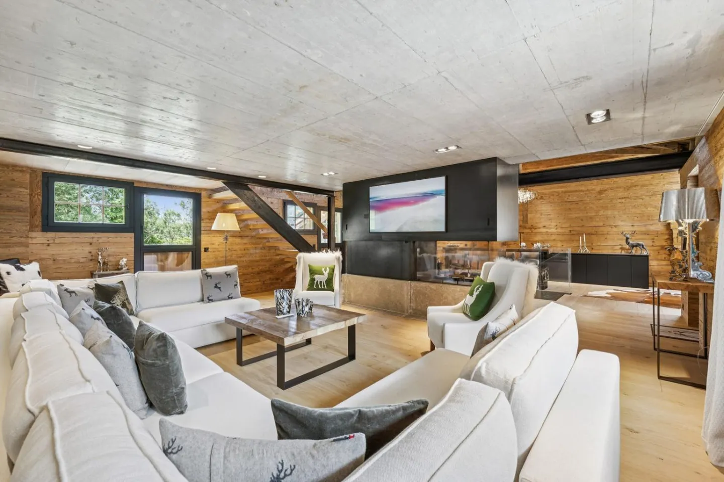 Chalet extraordinaire - élégance alpine aux portes de Gstaad - Photo 6 sur 13