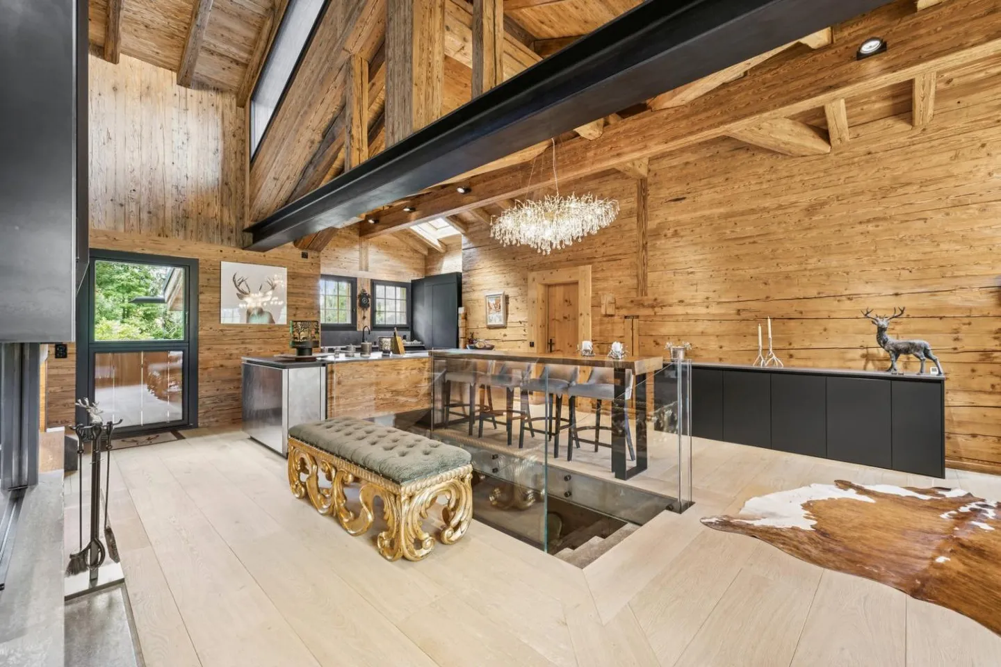 Chalet extraordinaire - élégance alpine aux portes de Gstaad - Photo 7 sur 13