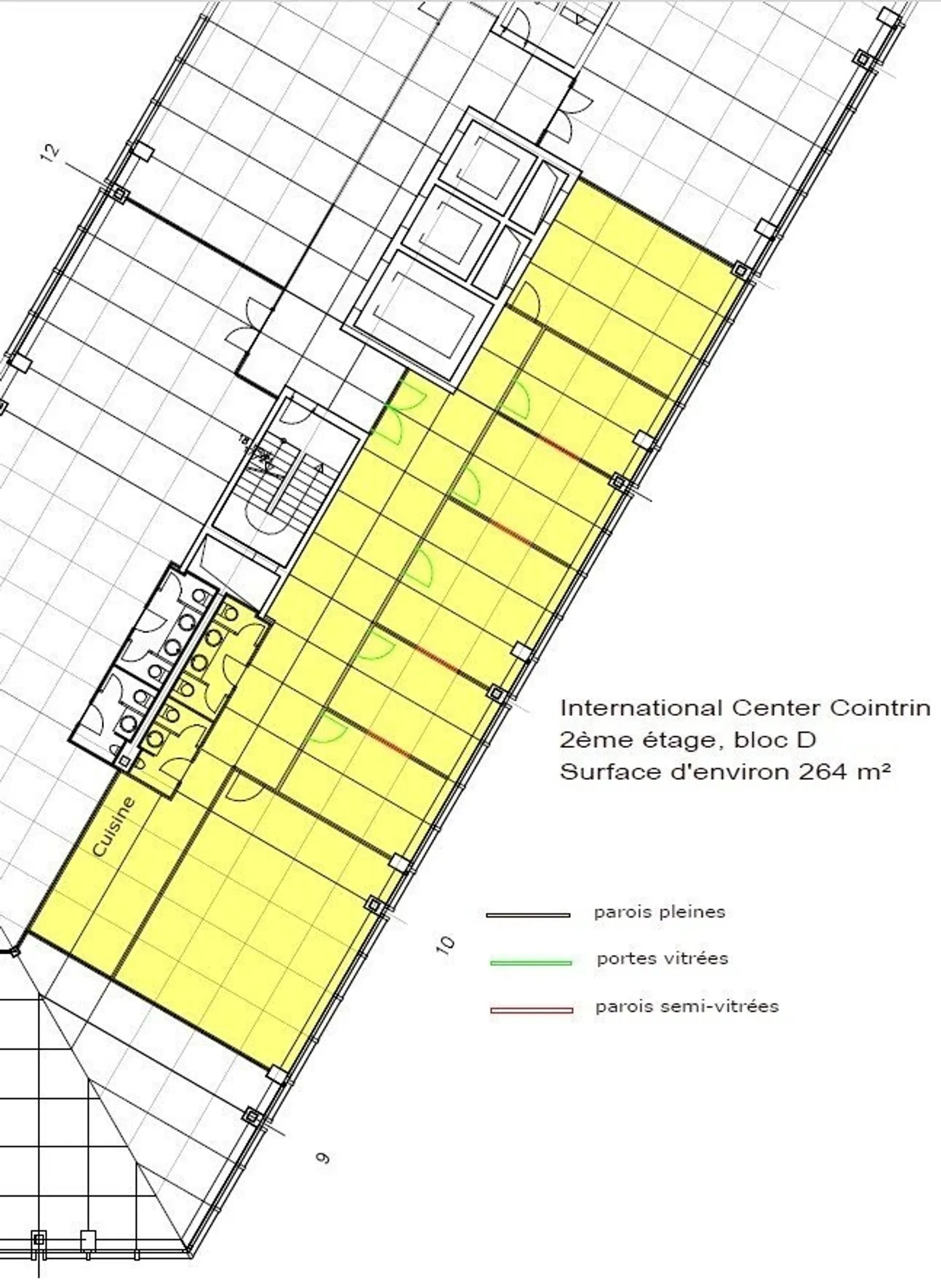 Helle Fläche von 264 m2 nur wenige Schritte vom Flughafen entfernt - Foto 8 von 8