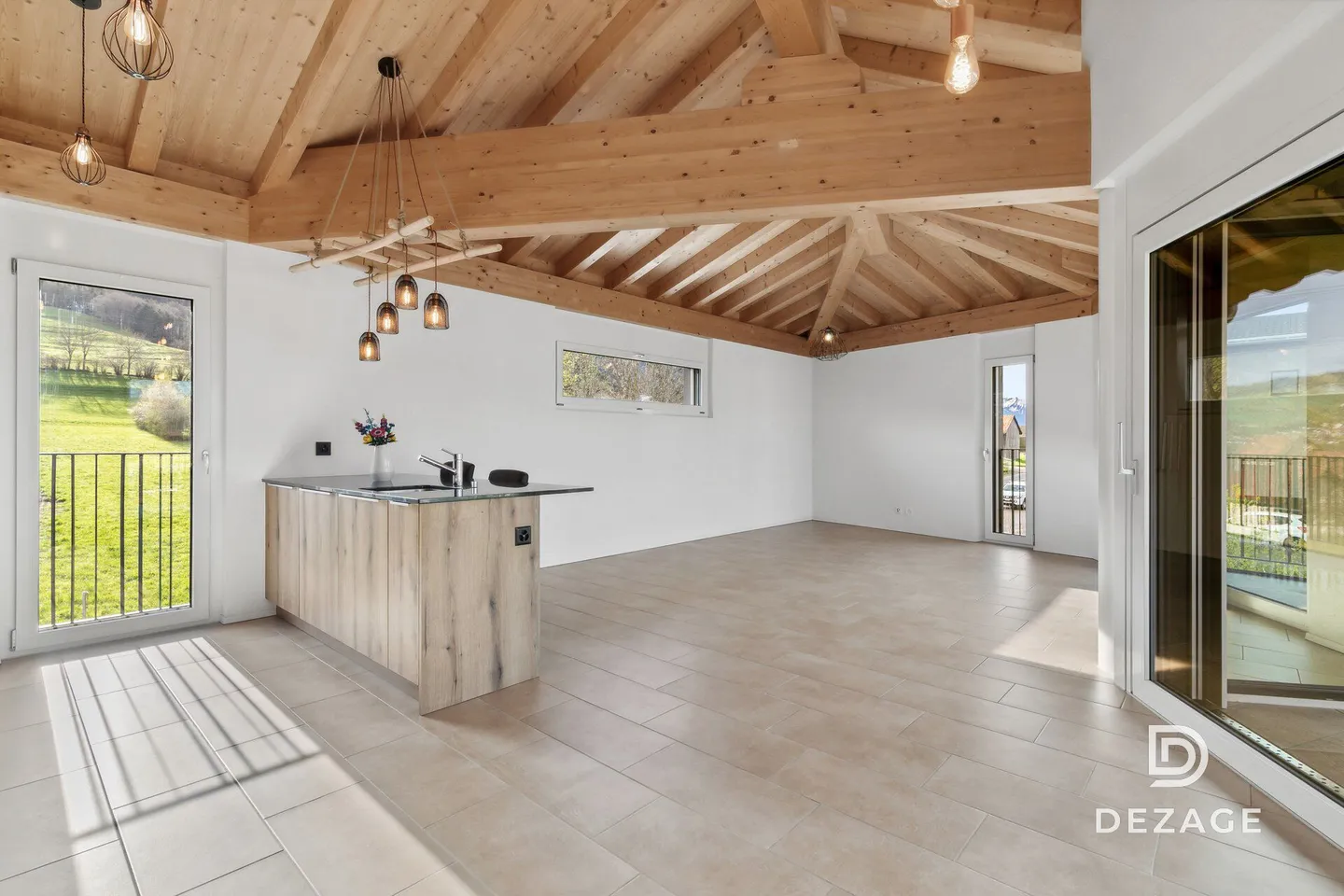 Magnifique attique de 3,5 pièces à 5 minutes de Bulle - Photo 16 sur 17