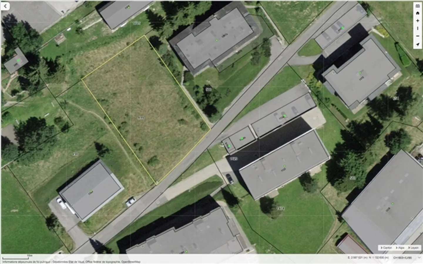 À Leysin, terrain à bâtir pour un bâtiment avec un projet de 10 unités résidentielles - Photo 3 sur 3