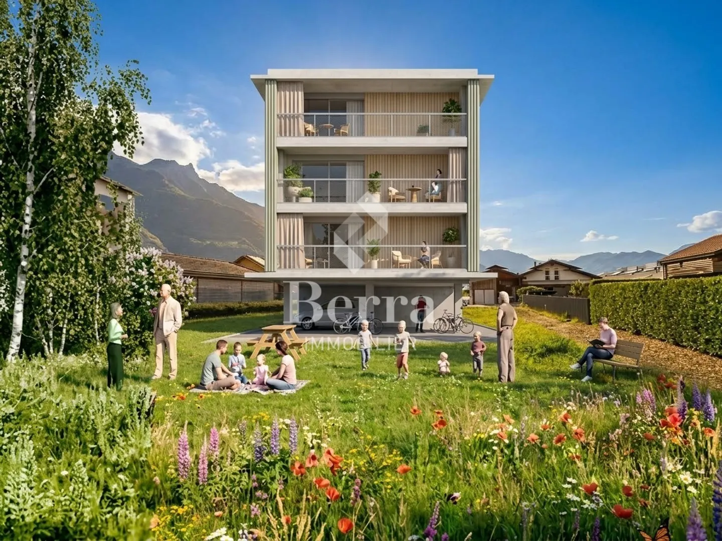 Contemporary Apartments in Saillon - Photo 1 of 11