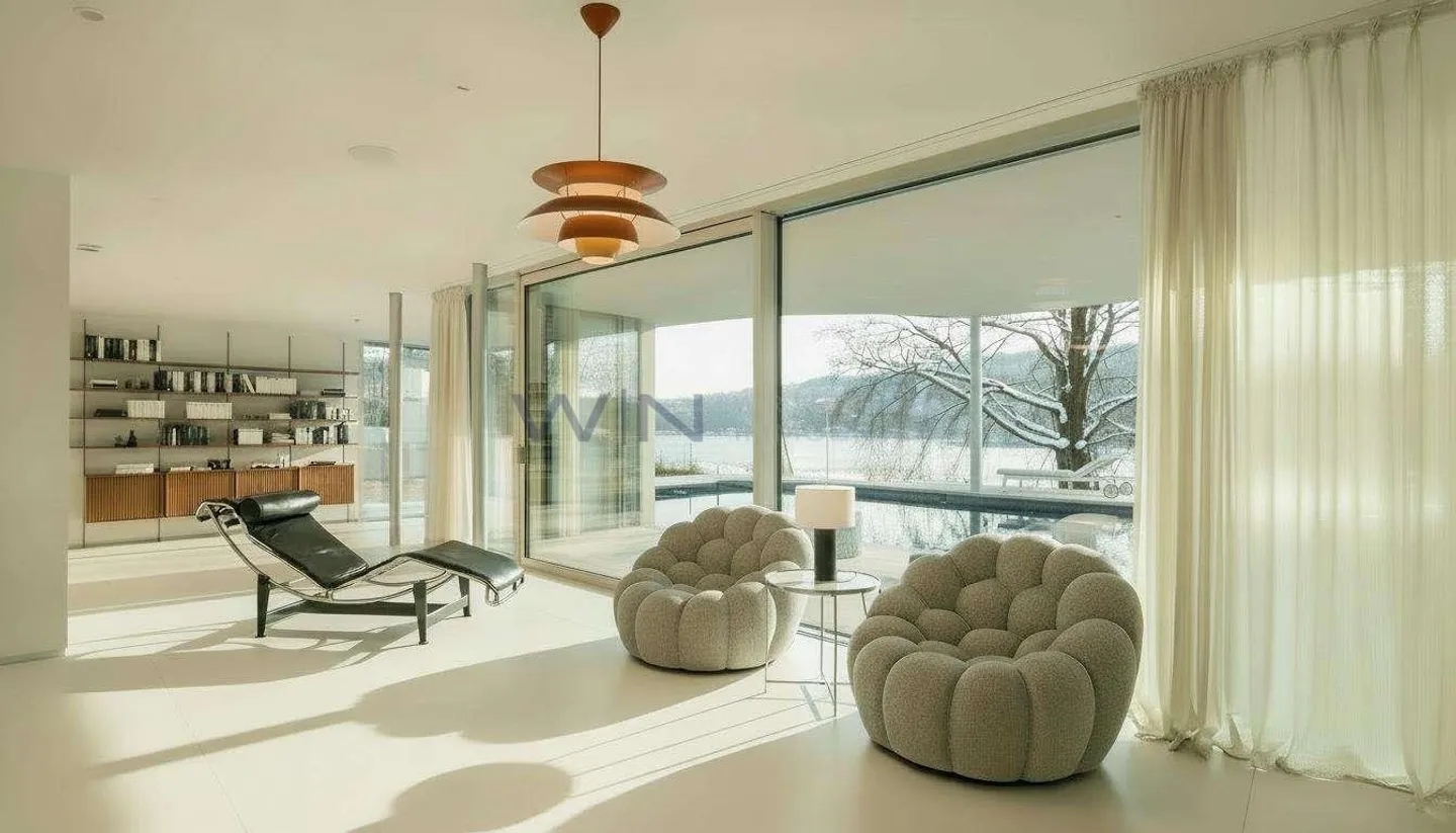Villa de Luxe avec Vue sur le Lac - Photo 2 sur 6