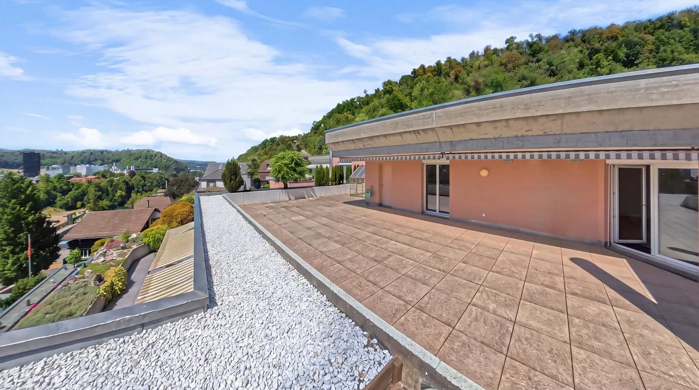 Terrace apartment with 101 m² terrace and panoramic views over Baden - Photo 20 of 21
