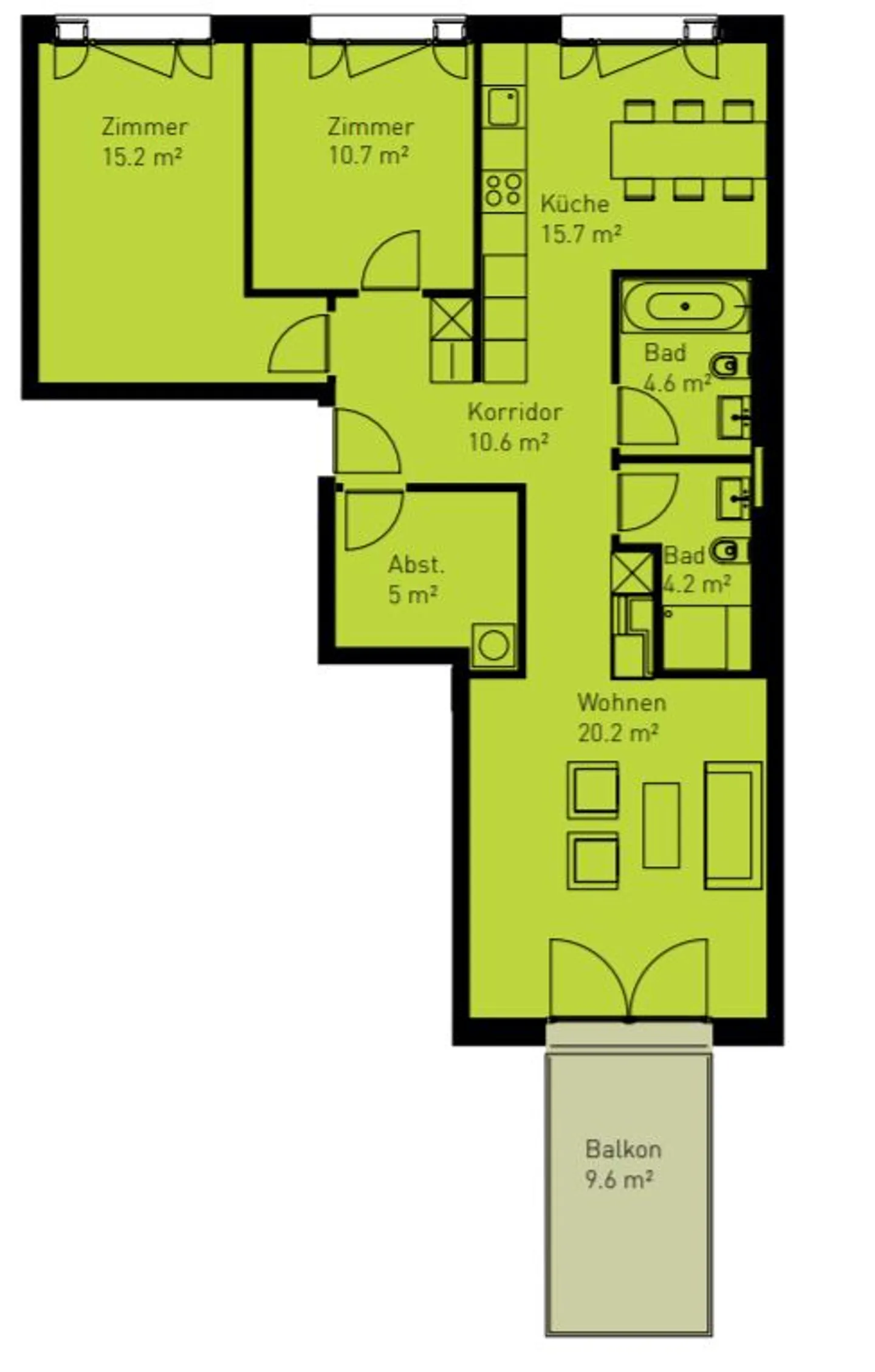 Appartement à louer - Photo 10 sur 10
