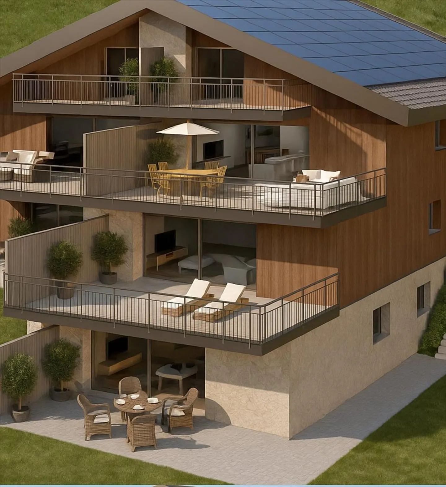 Magnifico appartamento di 3,5 locali a Montana con vista mozzafiato - Foto 5 di 5