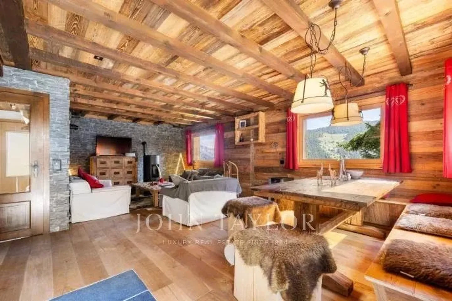 Chalet confortable avec vue sur la montagne - La Tzoumaz, 4 Vallées - Photo 3 sur 11