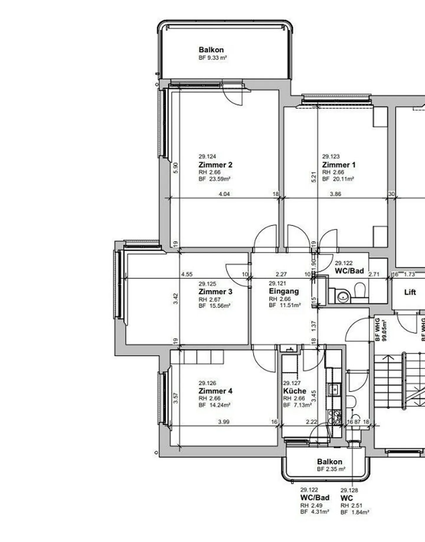 Appartement spacieux en ville avec charme - Photo 2 sur 9