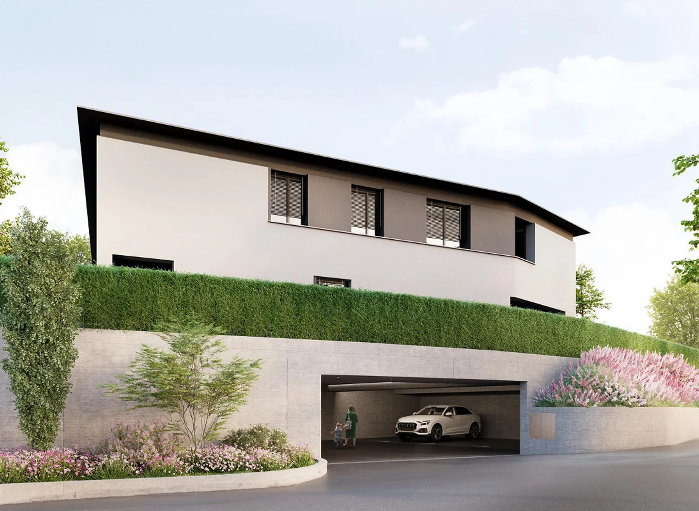 LETZTE MODERNE 4.5-ZIMMER-DUPLEX-WOHNUNG MIT PRIVATGARTEN - Foto 15 von 16
