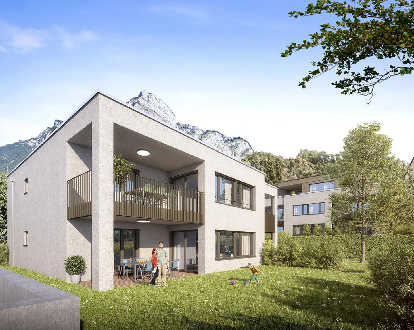 Moderno appartamento di 3,5 stanze in nuova costruzione a Sargans - Foto 3 di 5