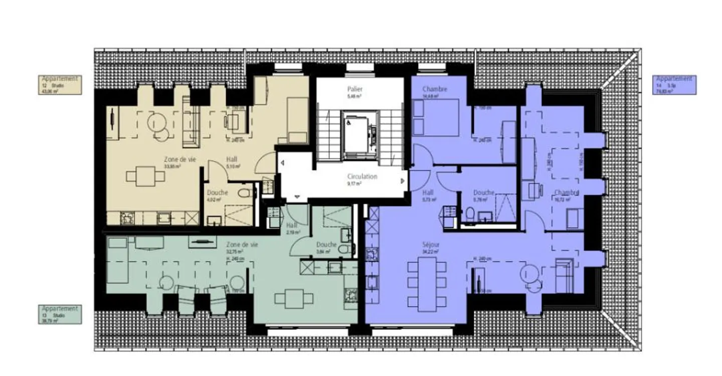 Wohnung mit Unterstützung 3.5 Zimmer - Foto 2 von 12