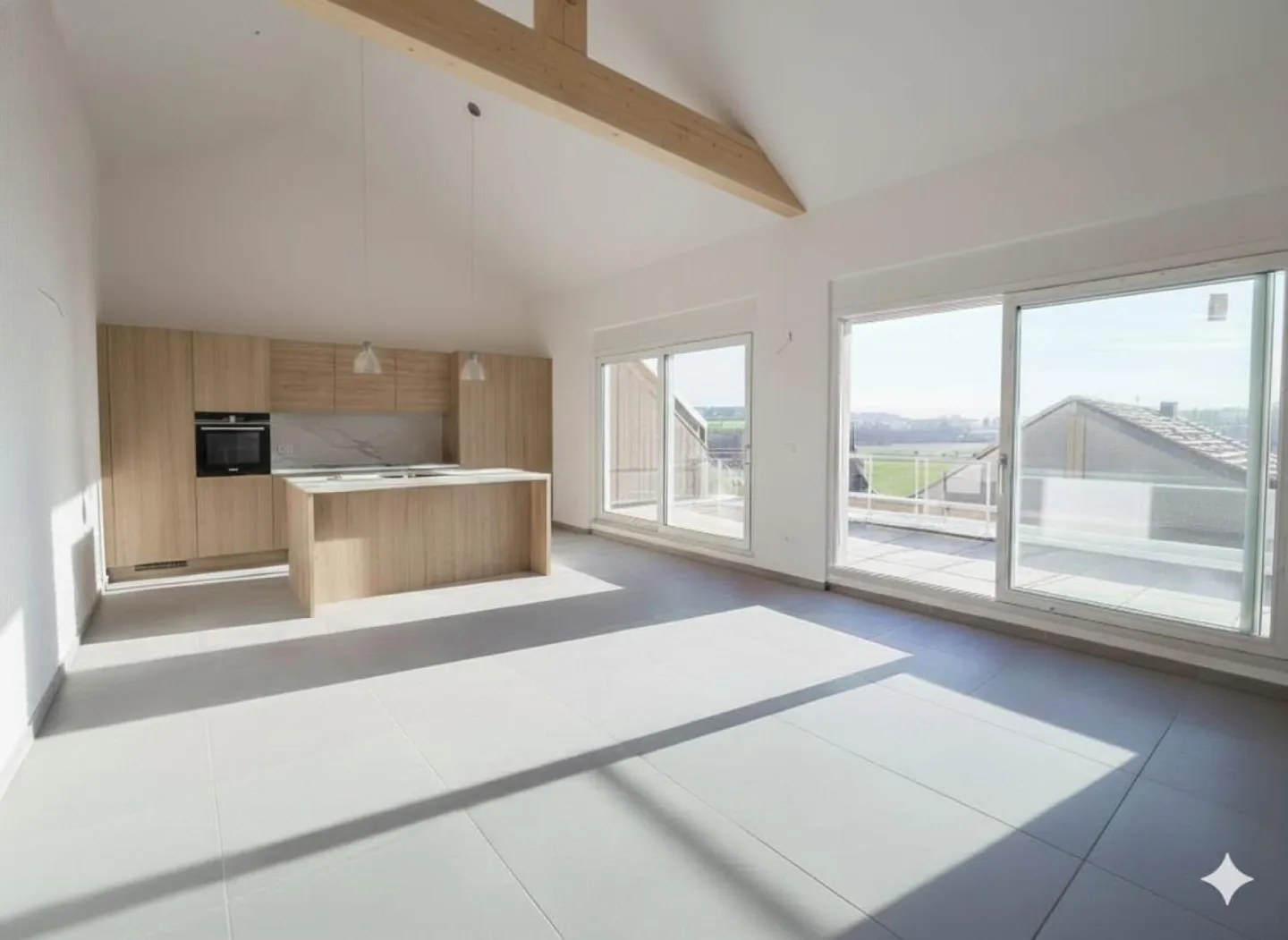 An extraordinary property with garden, terrace without privacy screen and mountain view! - Photo 2 of 6