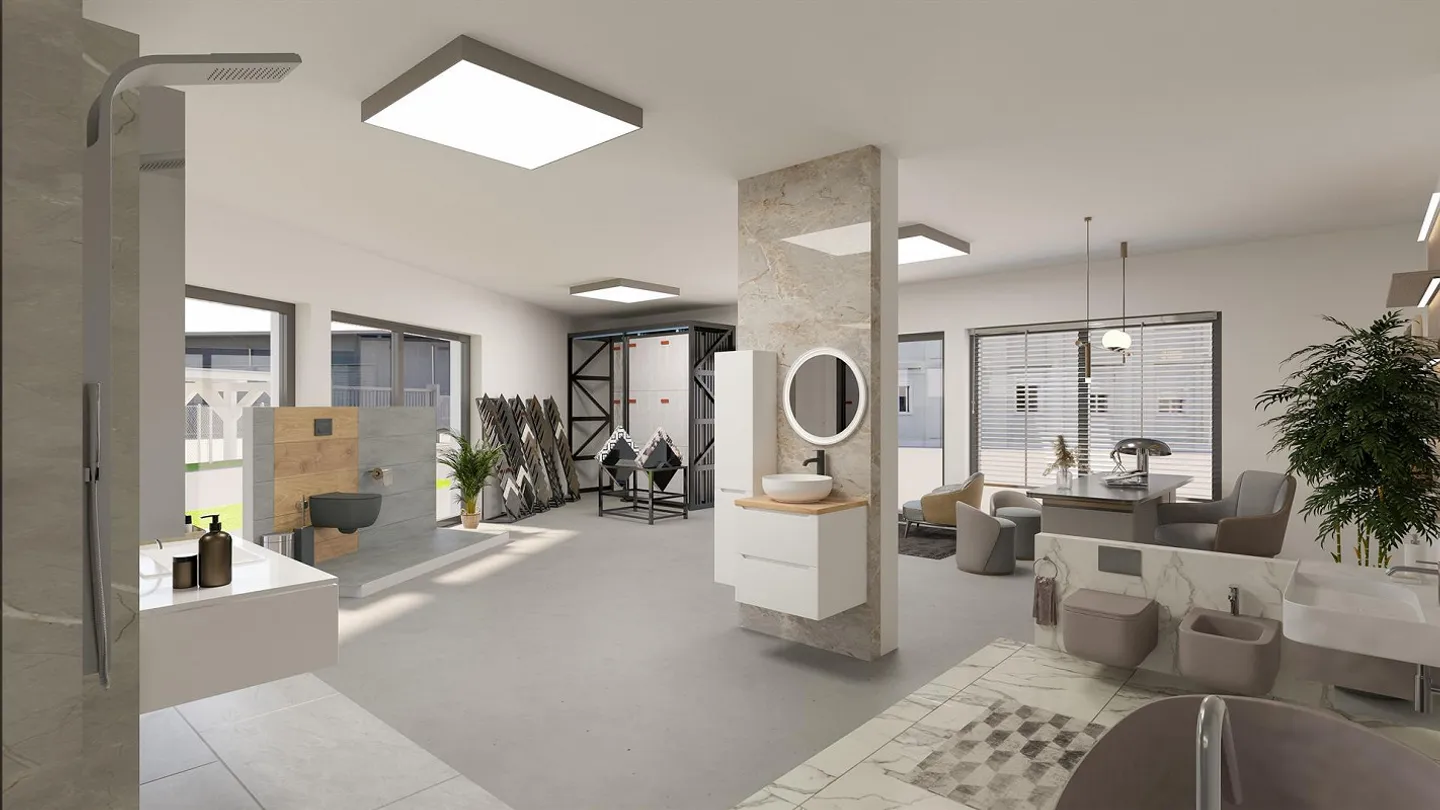 Nuovo spazio commerciale di 74m2 a Bussigny - Foto 1 di 9