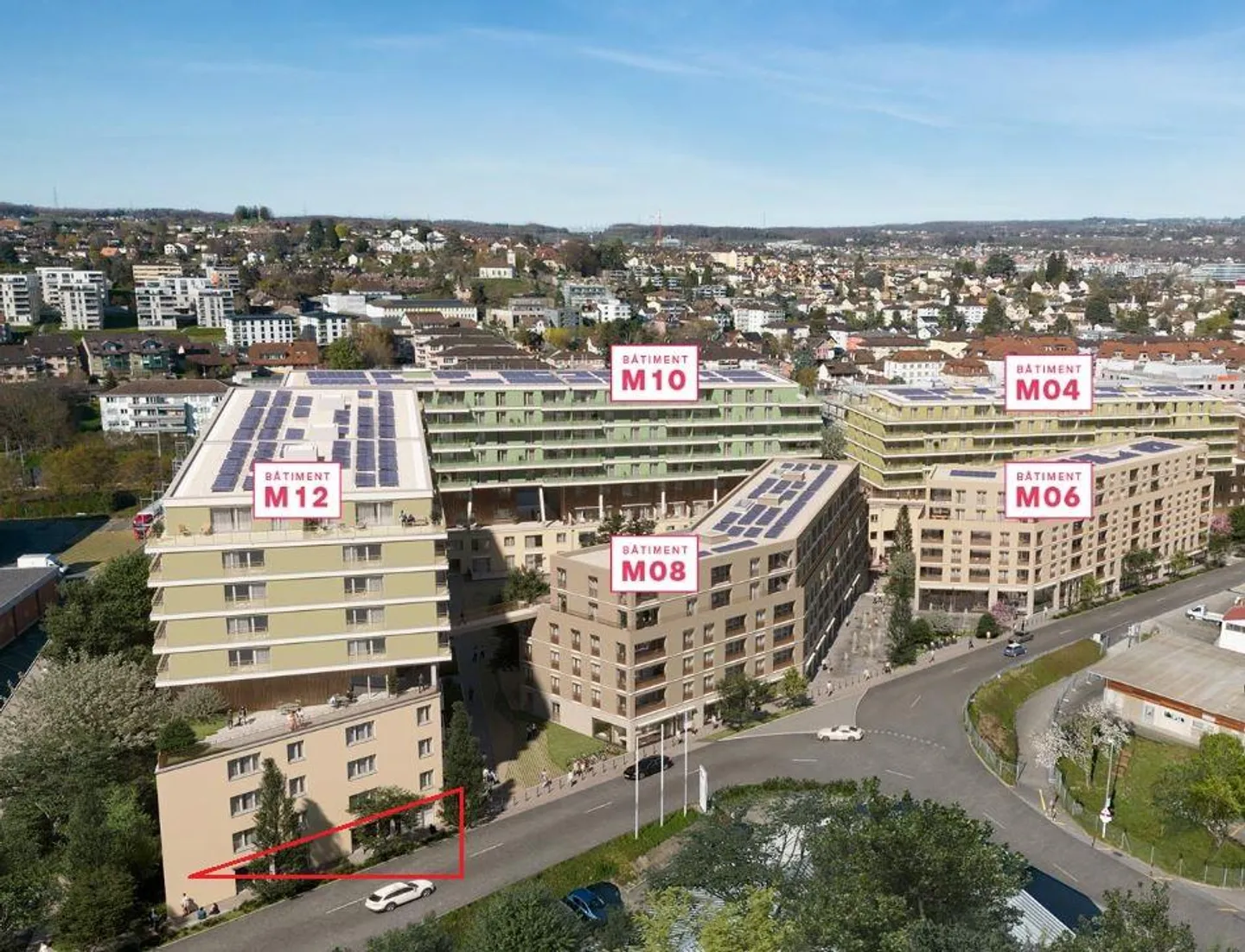 Nuovo spazio commerciale di 74m2 a Bussigny - Foto 3 di 9