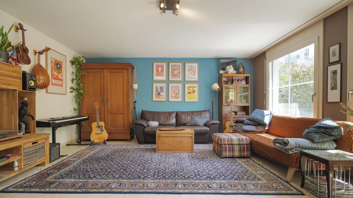 Appartamento giardino pratico di 2,5 stanze a Bonstetten - Foto 1 di 9