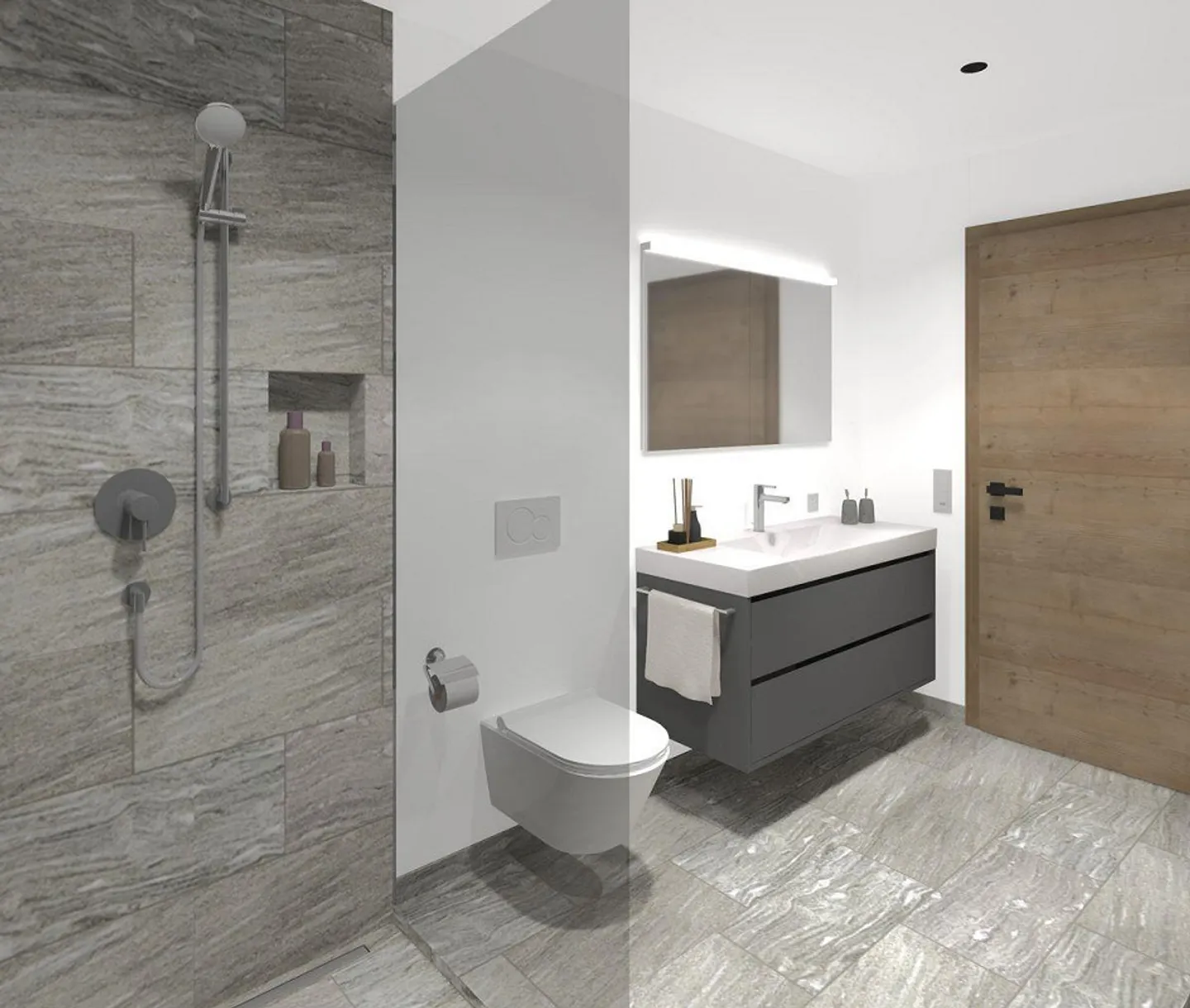 Appartement en duplex de 5,5 pièces au dernier étage de la Maison Madrisa Alpenb... - Photo 13 sur 13