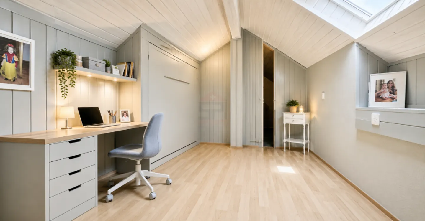 4-room penthouse of 113 m² in the center of Bernex - Photo 7 of 8